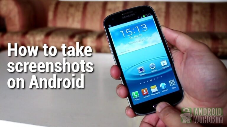 Cool Android Tips – Take a screenshot or video record your screen.